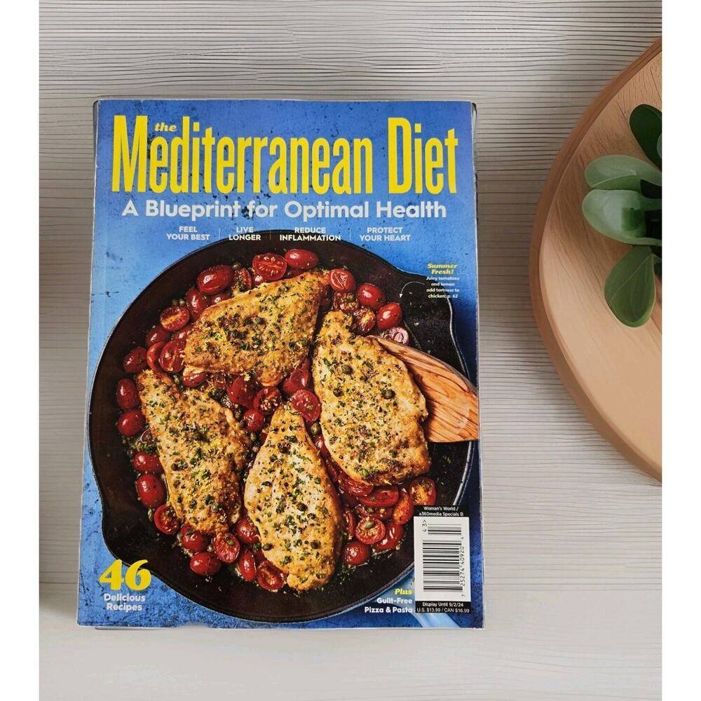 The Mediterranean Diet Magazine A Blueprint for Optimal Health 2024 46 Recipes